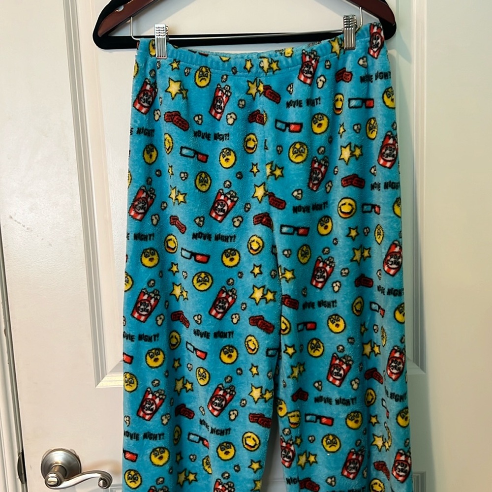 Movie Night Fuzzy Pajama Pants